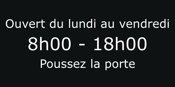 Plaques Horaires Ouverture