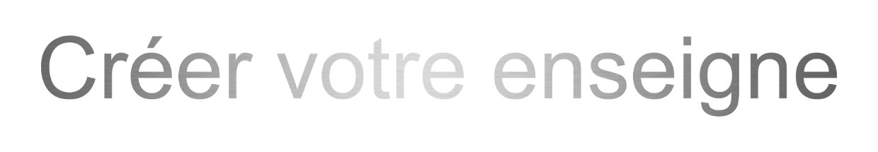 Enseigne de maison / professionnelles "Créer votre enseigne" en inox_304l_ep2mm fixation double-face — Enseignes professionne