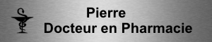 Plaque professionnelle pharmacie