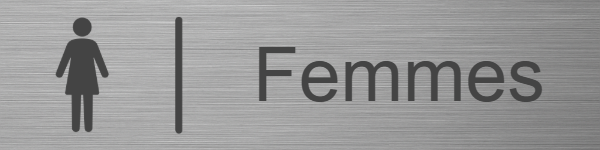 Plaque toilettes femmes - en Aluminium gris - taille 200x50 mm - Pour baliser l'accès aux sanitaires féminins avec élégance et professionnalisme, je vous propose une gamme de plaques de porte conçues pour durer. Que vous choisissiez l'aluminium brossé pour son aspect moderne, le PVC robuste ou le laiton classique, chaque pièce est gravée au laser dans notre atelier lillois pour une lisibilité inaltérable. Nos supports résistent parfaitement à l'humidité et aux nettoyages fréquents, garantissant une signalétique impeccable même en zone de forte affluence. Faciles à poser grâce à nos adhésifs haute performance, ces plaques assurent une orientation fluide et conforme aux exigences d'accessibilité des ERP . Optez pour une fabrication française soignée , alliant esthétique tertiaire et résistance industrielle. Signalétique pour sanitaires féminins : clarté et durabilité Pour les ERP, une plaque de porte efficace combine un fond contrasté , souvent noir ou gris, avec un pictogramme blanc universel. L'aluminium brossé et le PVC garantissent une résistance totale à l'humidité des sanitaires, assurant une visibilité optimale dès l'entrée. Cette recherche de visibilité nous amène logiquement à l' étude des contrastes chromatiques pour une lecture sans effort. Lisibilité immédiate grâce aux contrastes de couleurs Un contraste fort entre le noir et le blanc est indispensable . Cela permet au pictogramme de se détacher nettement du support. C'est vital dans les couloirs parfois sombres des établissements. La silhouette femme reste le symbole universel par excellence . Ce visuel est compris partout sans aucune barrière de langue. Il permet une orientation fluide des usagères dès le premier coup d'œil. Nous concevons chaque toilettes femmes pour offrir une signalétique spécifique de haute qualité . Nos gravures garantissent une précision au dixième pour un rendu professionnel impeccable. Résistance éprouvée aux conditions d'humidité Les produits d'entretien ne doivent pas altérer votre signalétique. Nos plaques en aluminium ou PVC supportent parfaitement les détergents agressifs. Elles restent intactes malgré les nettoyages fréquents et intensifs . Dans une pièce d'eau, la corrosion est votre pire ennemi. L'inox et l'acrylique agissent comme une barrière naturelle contre la rouille . Ces supports imputrescibles évitent toute dégradation prématurée ou moisissure disgracieuse. Vous trouverez dans notre gamme de plaques pictogrammes des solutions durables . Chaque pièce est ébavurée et polie manuellement dans notre atelier lillois pour une finition parfaite. 3 contextes d'usage pour nos plaques de porte Au-delà de la simple résistance technique, l'emplacement et la fonction de ces supports varient selon le type de bâtiment accueilli. Établissements recevant du public et normes PMR La loi sur l'accessibilité impose des règles strictes pour les ERP. Les plaques doivent être posées à une hauteur précise . Elles aident les personnes malvoyantes à identifier les services. Le contraste est ici une obligation légale pour la visibilité. Voici les critères indispensables pour votre installation : Hauteur de pose recommandée (1m10 à 1m60) Contraste visuel fort Emplacement côté poignée de porte Pour vos équipements spécifiques, pensez à installer une plaque pour toilettes PMR . Elle garantit une conformité totale . Un bon guidage est vital dans les grands espaces publics. Les gares ou les mairies exigent cette clarté immédiate. Bureaux et espaces de coworking modernes L'esthétique compte énormément dans le secteur tertiaire. Une plaque bien choisie renforce l'image de marque . Elle montre un souci du détail professionnel qui rassure vos clients et vos partenaires. Nous privilégions souvent les designs minimalistes . Sur des cloisons vitrées, l'aluminium brossé apporte une touche industrielle sobre. Le bois convient mieux aux ambiances chaleureuses des espaces de coworking actuels. La personnalisation des locaux permet de refléter votre identité . C'est un levier simple pour marquer votre territoire professionnel avec élégance. Une signalétique soignée facilite l'intégration. Elle guide vos nouveaux collaborateurs et vos visiteurs . Spécifications techniques et options de montage Pour garantir une installation durable, il faut s'attarder sur les dimensions et les méthodes de pose disponibles. Voici mon analyse sur les choix techniques qui s'offrent à vous. Matériaux de fabrication et dimensions standards Le format 150x50 mm reste un grand classique. Pourtant, les disques de 100 mm offrent une alternative intéressante. L'aluminium brossé est bien plus élégant que le PVC classique. Votre budget et le rendu visuel guideront votre décision finale . Matériau Durabilité Aspect Usage idéal Aluminium 5/5 Moderne Haut de gamme PVC 3/5 Sobre Économique Acrylique 4/5 Brillant Design Je valorise toujours la gravure laser. Contrairement à l'impression, la gravure ne s'efface jamais. C'est l'option idéale pour obtenir un marquage définitif et totalement inaltérable sur votre plaque. Ce procédé offre une précision chirurgicale . Les pictogrammes complexes restent nets. Fixation adhésive haute performance sans perçage La pose adhésive est d'une simplicité redoutable. L'adhésif double face industriel permet de fixer la plaque sans outils . C'est parfait pour ne pas abîmer les portes neuves de vos sanitaires. La surface doit être propre et dégraissée. Un coup d'alcool sur le carrelage assure une prise immédiate. Cette étape garantit une fixation définitive et robuste . Pour vos projets, je recommande ces solutions de fixation rapide . Elles s'adaptent parfaitement à la Plaque toilettes femmes. C'est un gain de temps précieux sur vos chantiers. La plaque résiste aux chocs . Elle supporte aussi les variations de température.